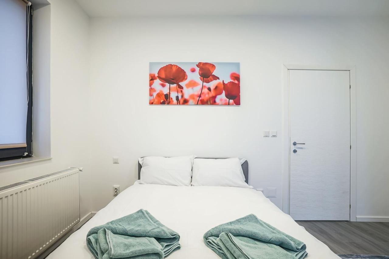 Bright Apartments Moments Away From Herastrau Park, Mall And Metro Bukares Bagian luar foto